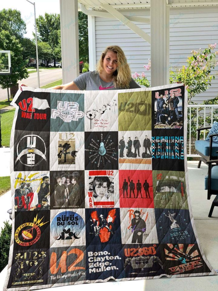 U2 Tour Shirts Quilt