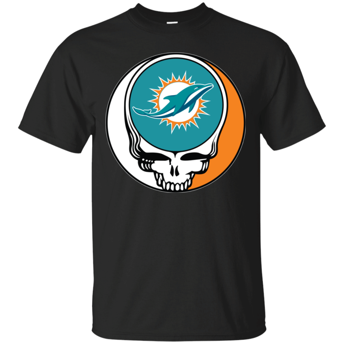 Miami Dolphins Steal Your Face Football Fan Supporter Grateful Dead shirt Cotton Shirt