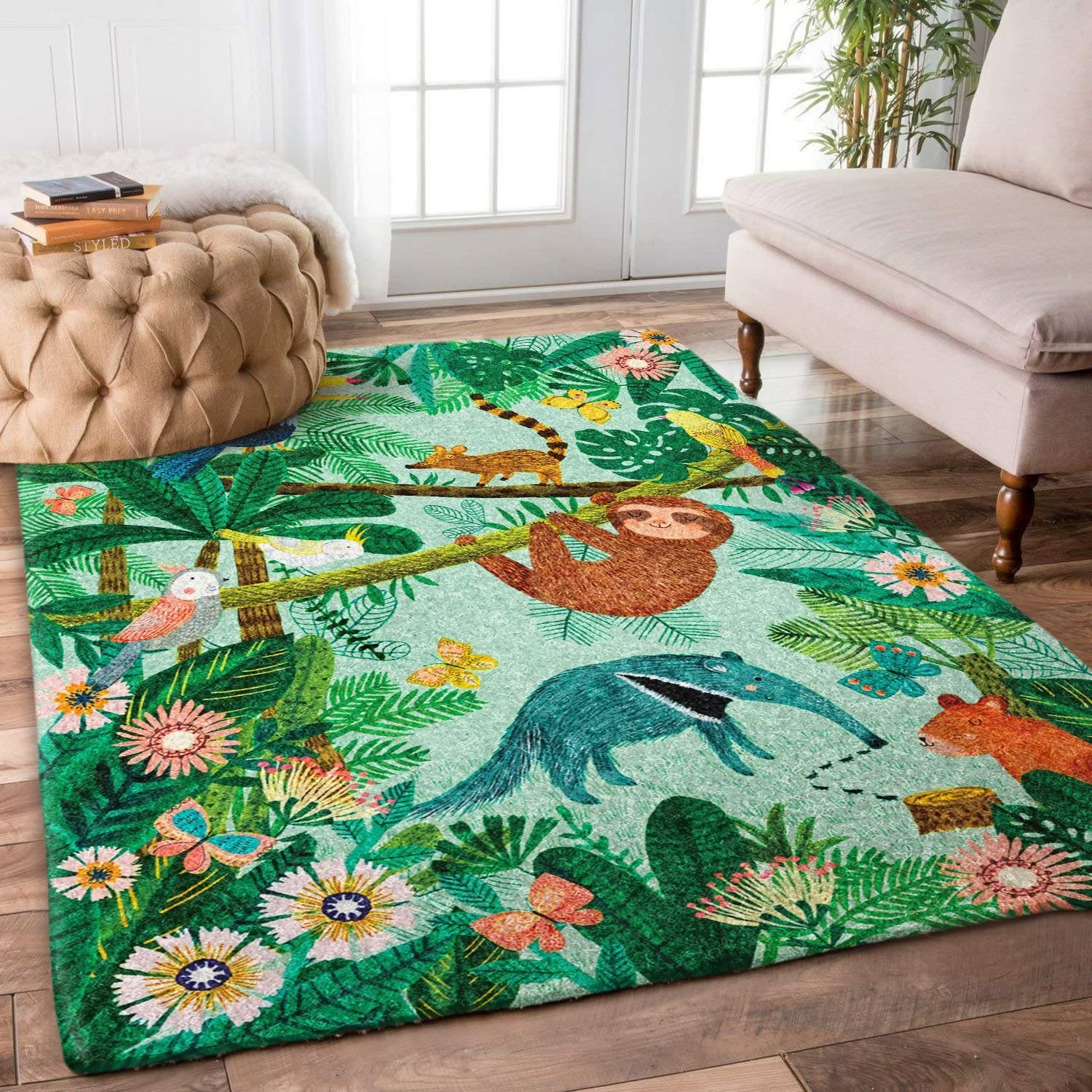 Animal In Tropical Forest NP1601010R Rug