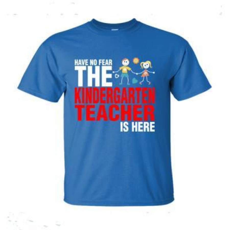 AGR Have No Fear The Kindergarten Teacher Is Here – Ultra-Cotton T-Shirt