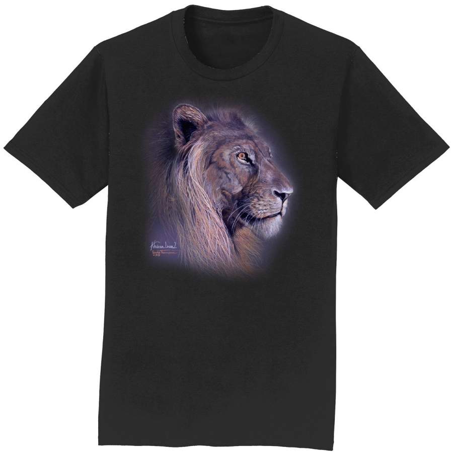 African Lion – Adult Unisex T-Shirt