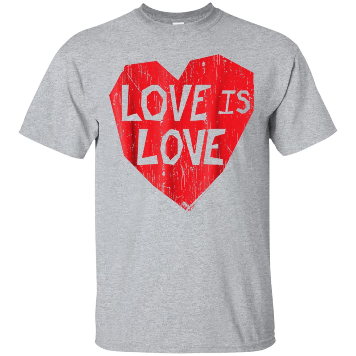 Vintage Love Is Love, Gay Pride LGBT T Shirt