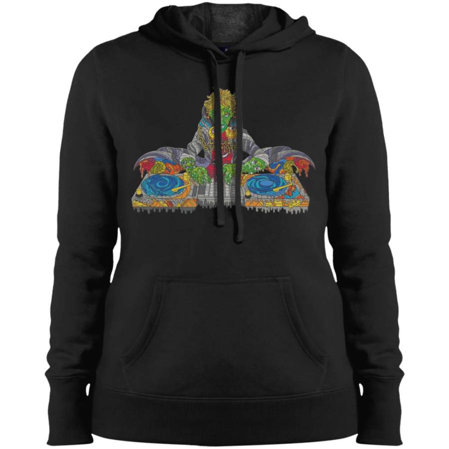 AGR liquid stranger wakaan dj music Ladies’ Pullover Hooded Sweatshirt