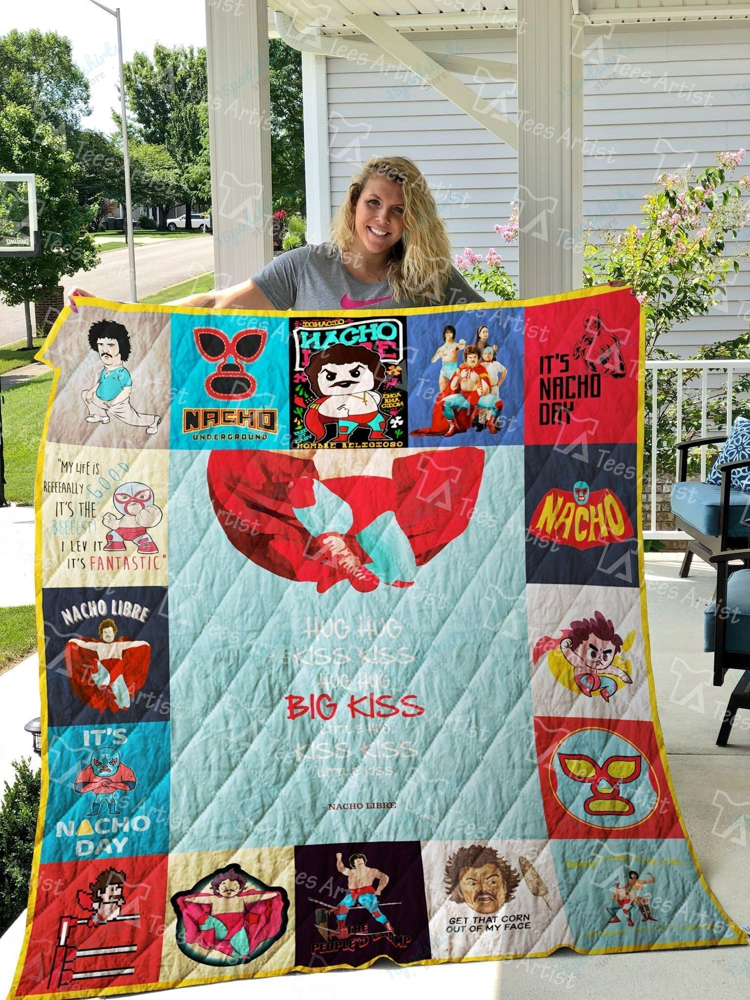 Nacho Libre Quilt 01538