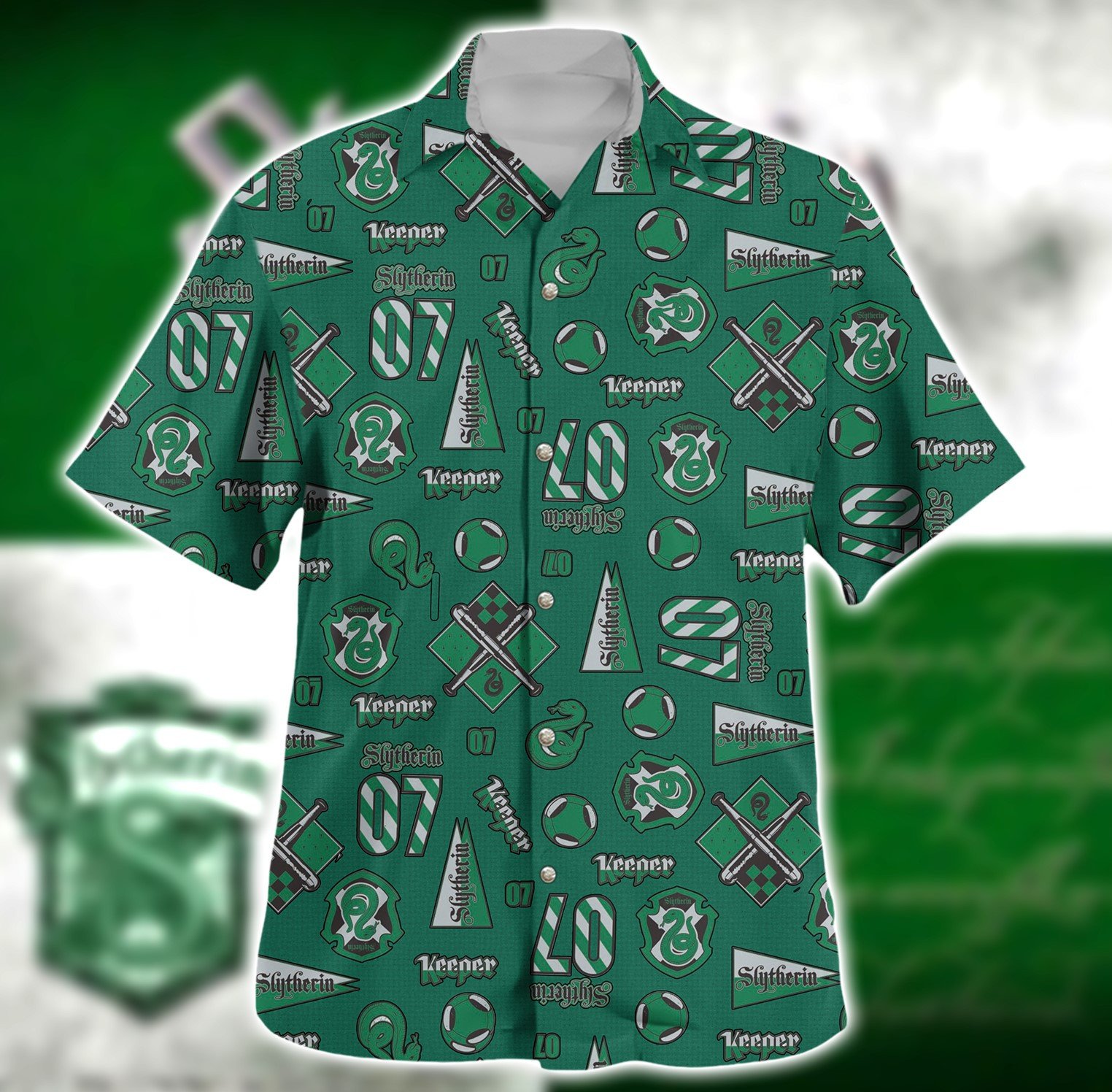 Hp-S Pattern Hawaii Shirt P240201