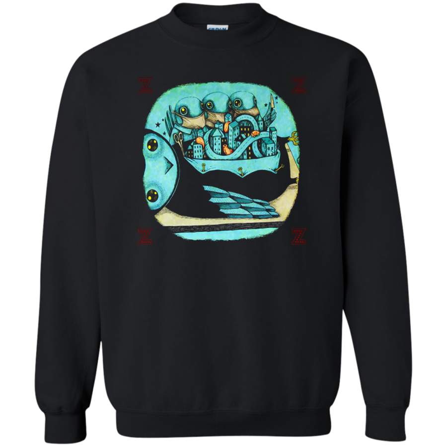 Soulya Men’s My Morning Jacket Z Skateboard Pullover Sweatshirt