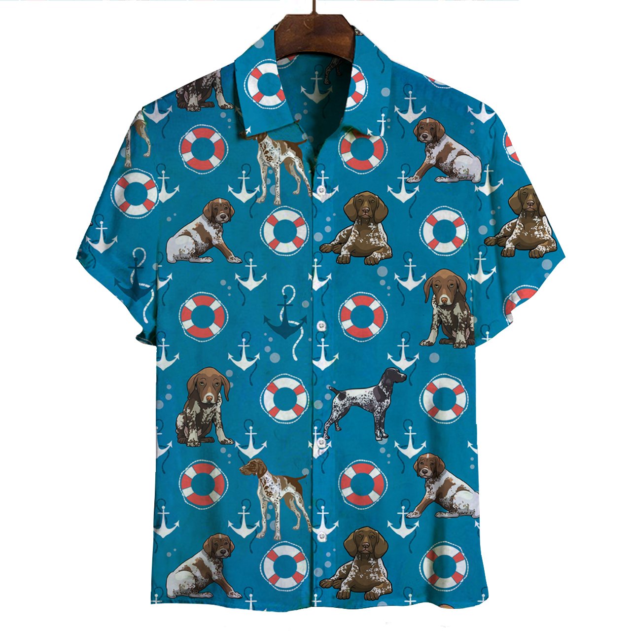 German Shorthaired Pointer Hawaii Shirt Ha61653