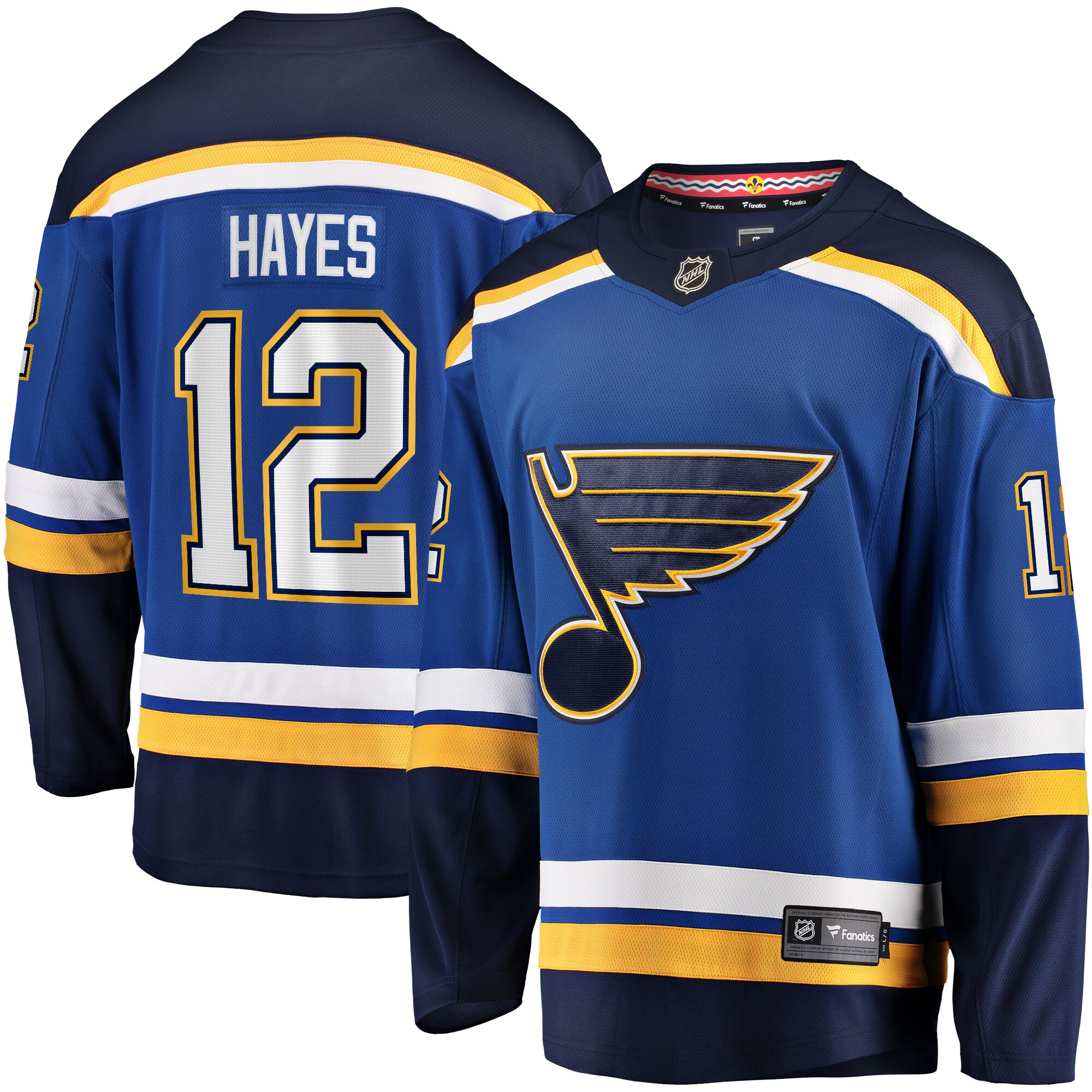 Men's St. Louis Blues Kevin Hayes Blue Home Breakaway Jersey