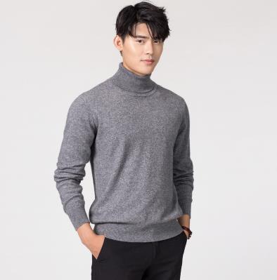 Turtleneck Cashmere Sweater Men 2022 Autumn Winter High Collar Warm Clothes Man Classic Knitwear Jumper Pull Homme Pullover alx