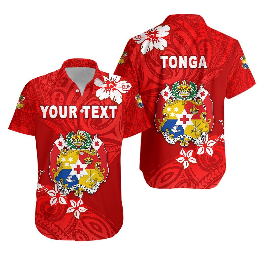 Mate Tonga Rugby Hawaii Shirt Polynesian Unique Vibes Full Red Ha101820