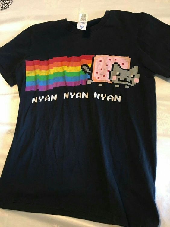 Cat Nyan Nyan Nyan T-shirt