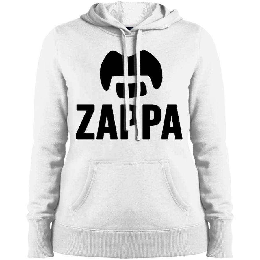 AGR Frank Zappa Logo Zappastache Ladies’ Pullover Hooded Sweatshirt