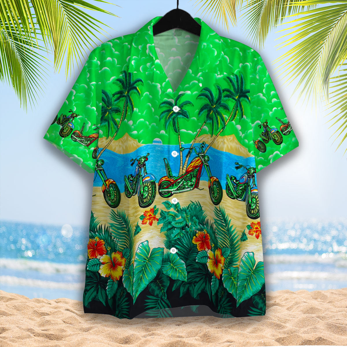 Hawaiian Beach Shirt For Men And Women Ha96354