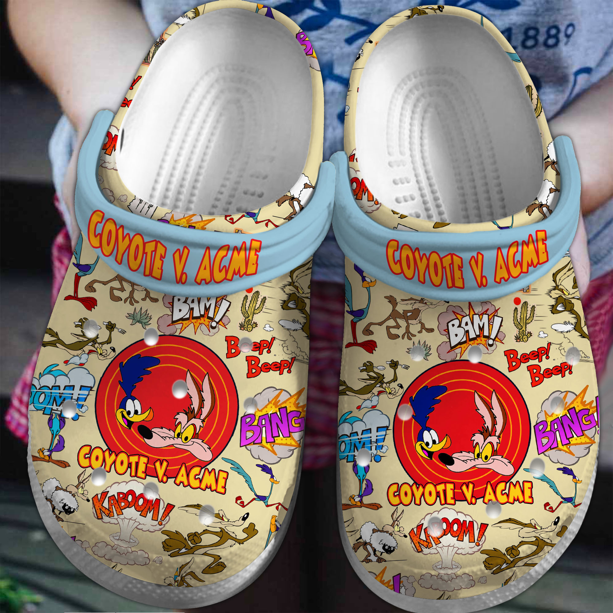 Coyote V Acme Crocss Clogs For Men Women And Kid Nhwzchqw