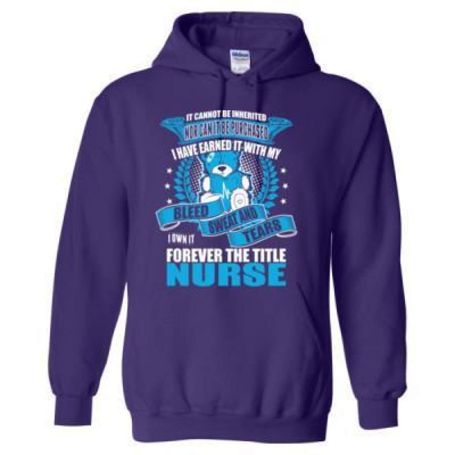 AGR I Own It Forever The Title Nurse – Heavy Blend™ Hooded Sweatshirt