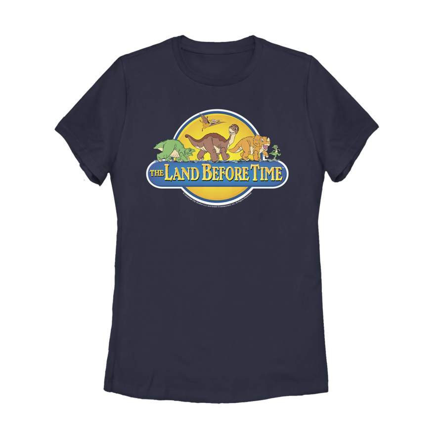 The Land Before Time Women’s Character Title  T Shirt