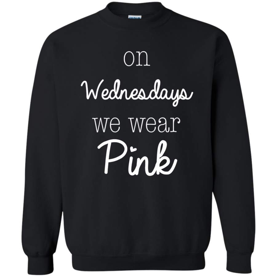 AGR Mean Girls Wednesday Is A Pink Day Graphic Sweatshirt