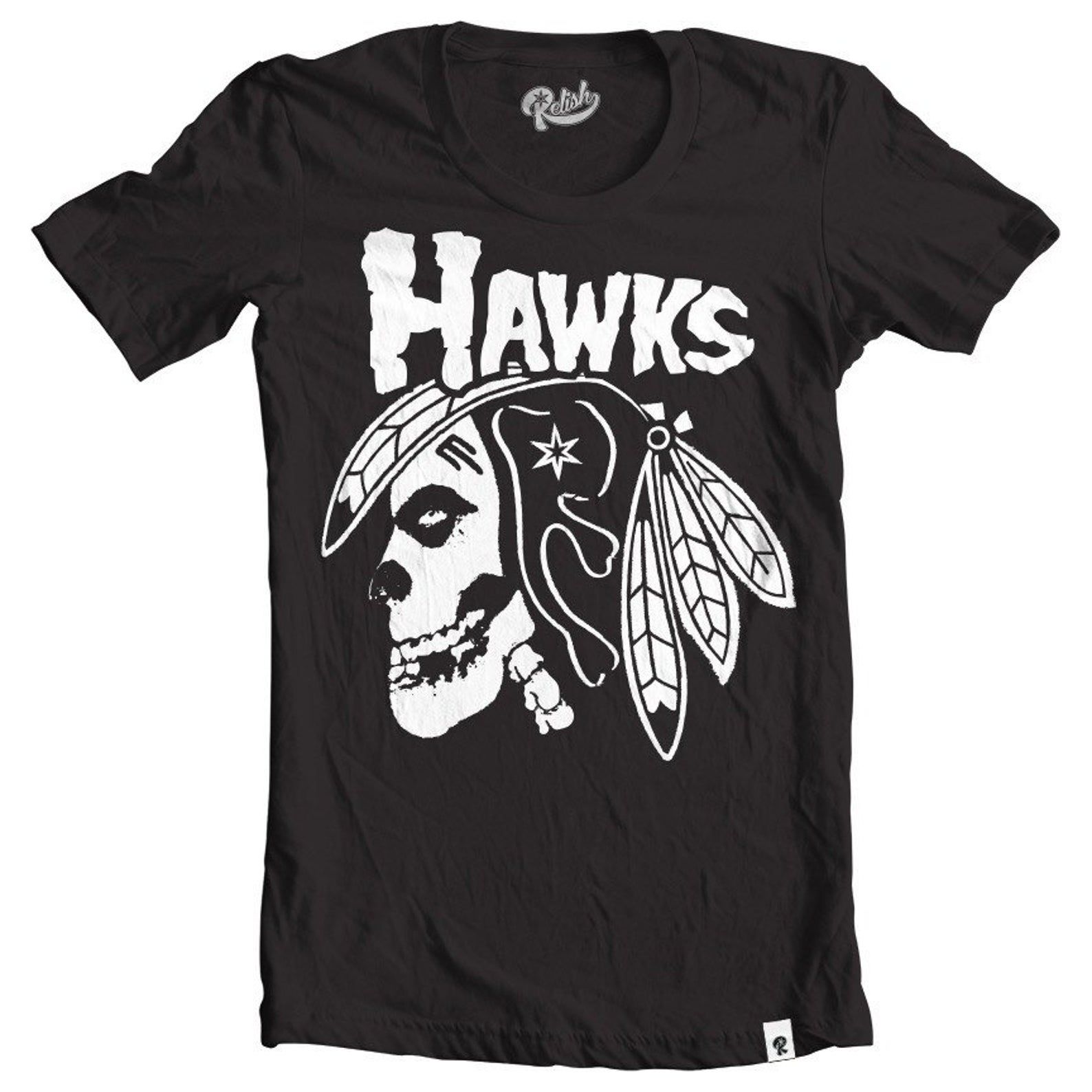 Hawks Shirt – Miss Shirt – Blackhawks Shirt – Chicago Blackhawks – Punk Rock Shirt