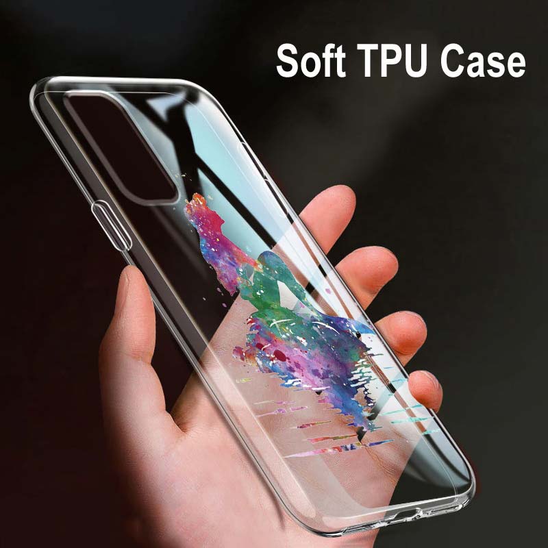 Ariel The Mermaid For OPPO Reno6 5 4 Z F 4G 5G Find X2 X3 Neo Lite Pro Plus Transparent Soft Phone Case Coque alx