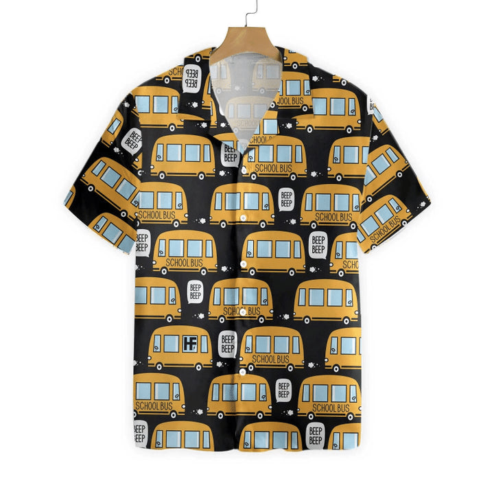 Bus Driver 3D All Over Printed Hawaian Shirt, Bus Driver Hawaii Shirt, Gift For Driver