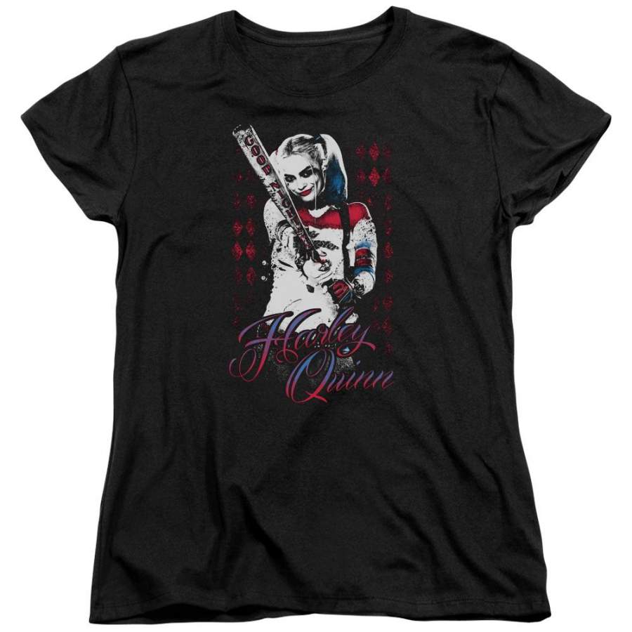 Suicide Squad – Harleys Bat Short Sleeve Women’s Tee