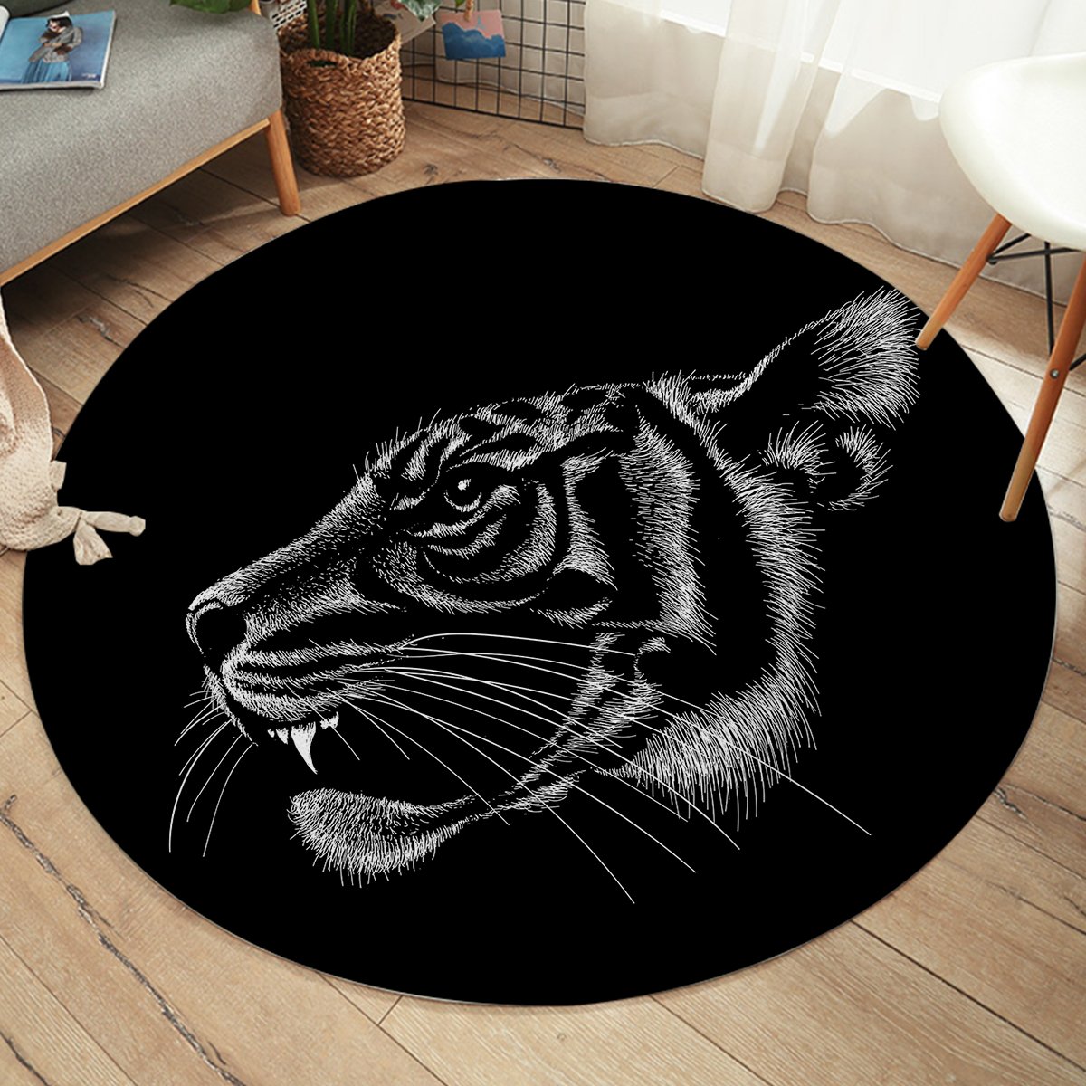 Tiger Shade SW1661 Round Rug