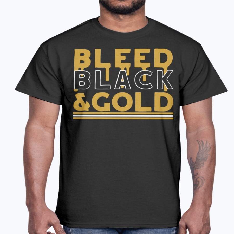 Bleed Black and Gold Shirt – Ducanestore Apprel