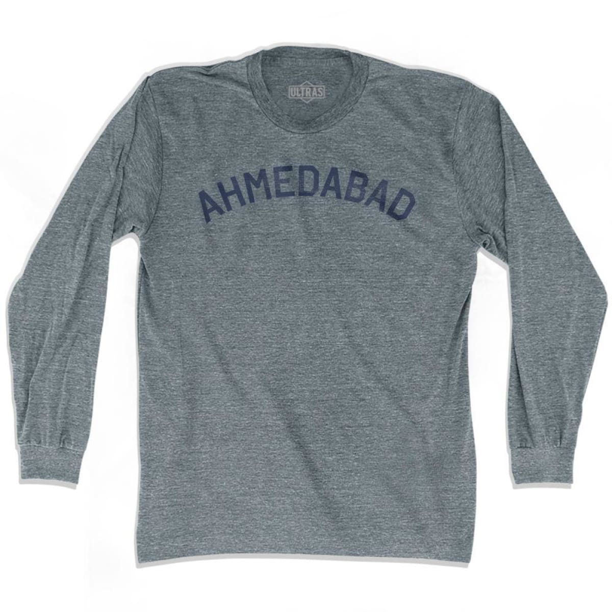 Ahmedabad Vintage Adult Tri-Blend Long Sleeve T-shirt