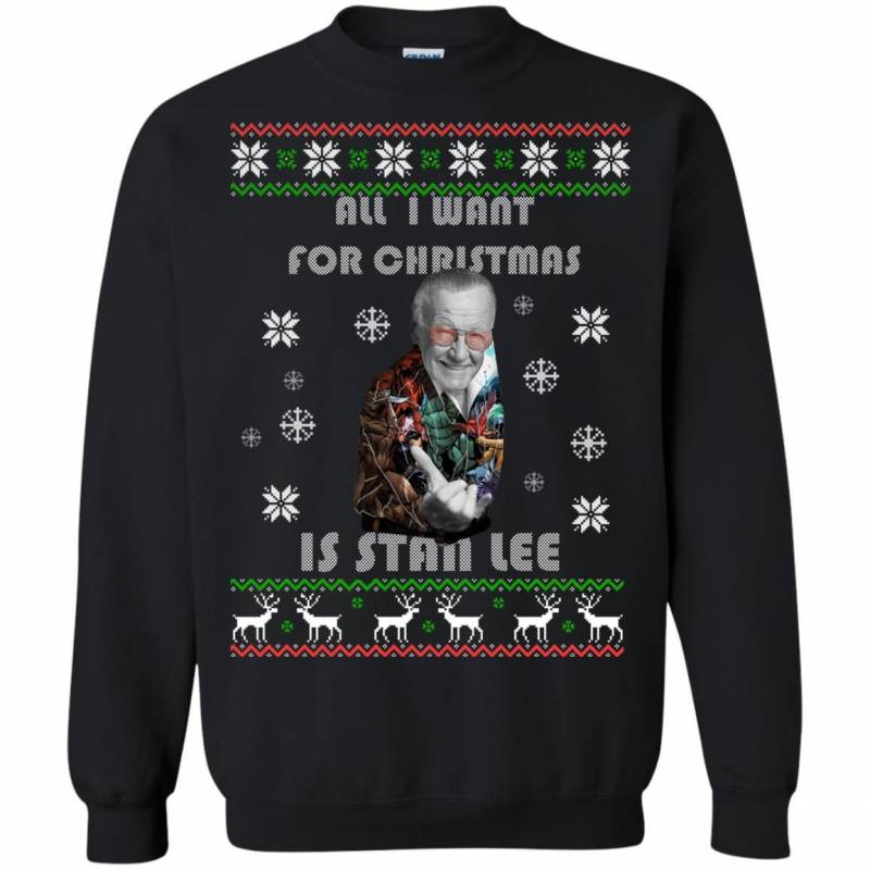 All I Want For Christmas Is Stan Lee ShirtUgly Sweater