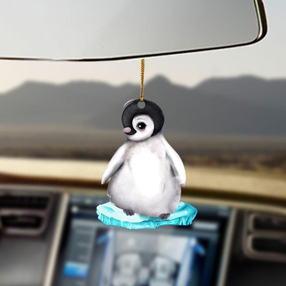 Fun Car Decor Penguin Love Life Gift For Penguin Lovers Ornament