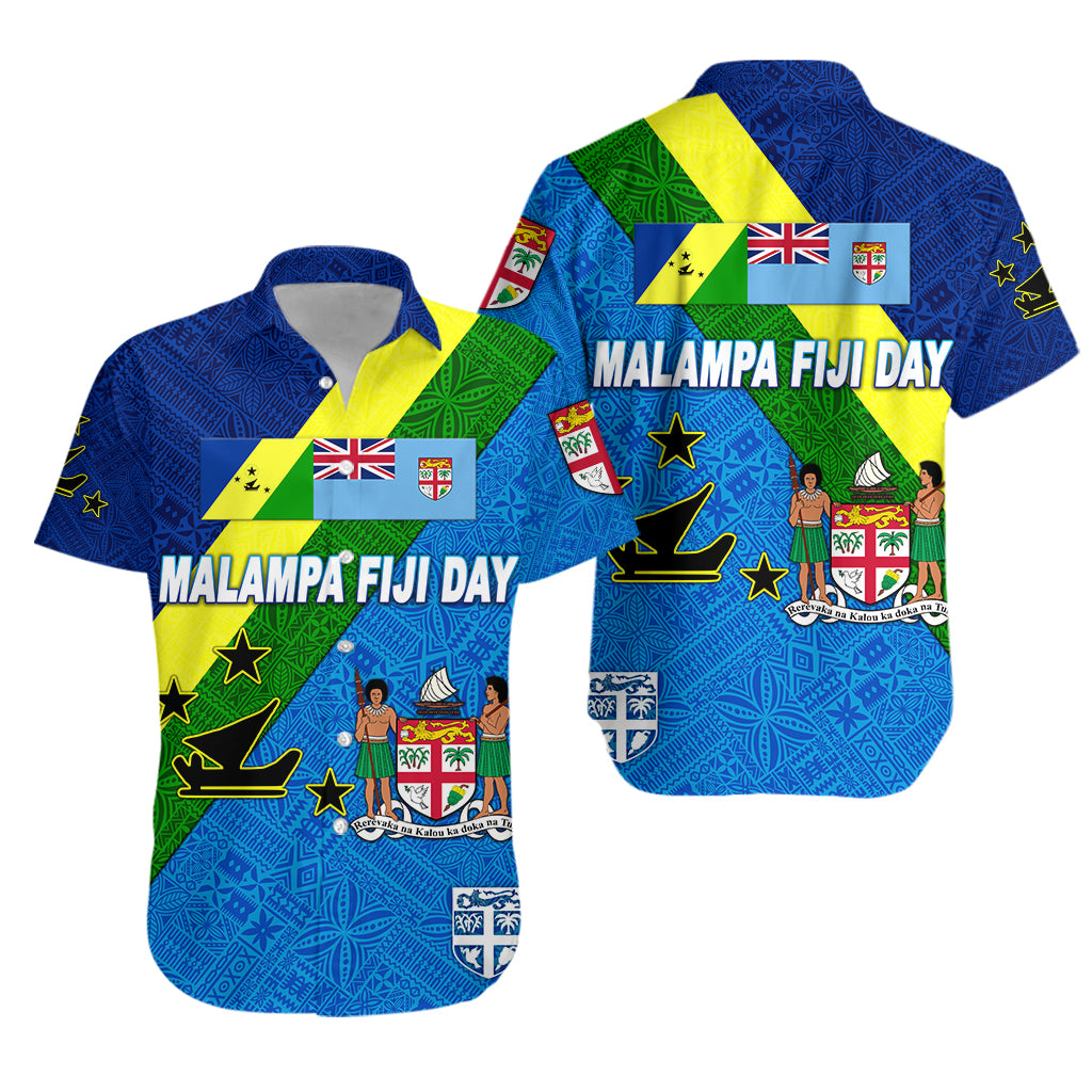 Vanuatu Malampa And Fiji Day Hawaiian Shirt October 10 Lt8