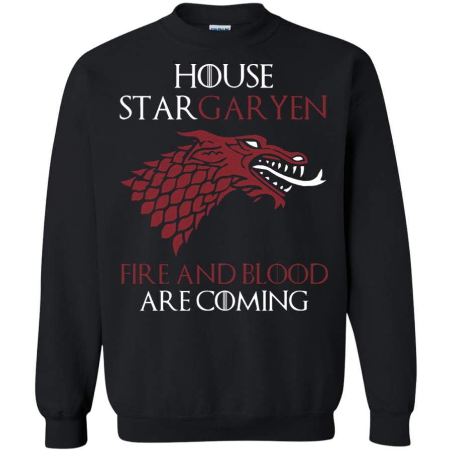 AGR House Stargaryen Fire And Blood Are Coming Sweatshirt