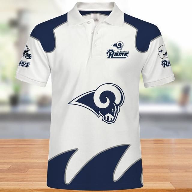 Football Fans Shirt Los Angeles Rams Polo Shirt