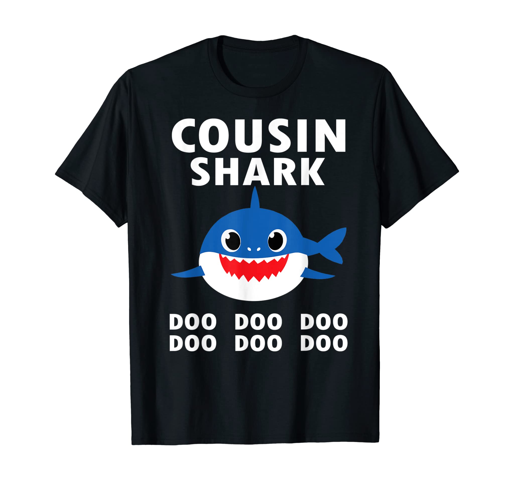 Cousin Shark Shirt Doo Doo Doo Funny Cousin Birthday