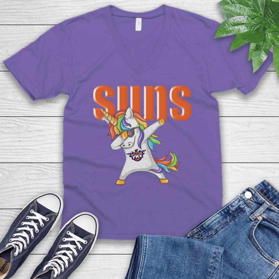 Download Phoenix Suns NBA Basketball Funny Unicorn Dabbing Sports V ...