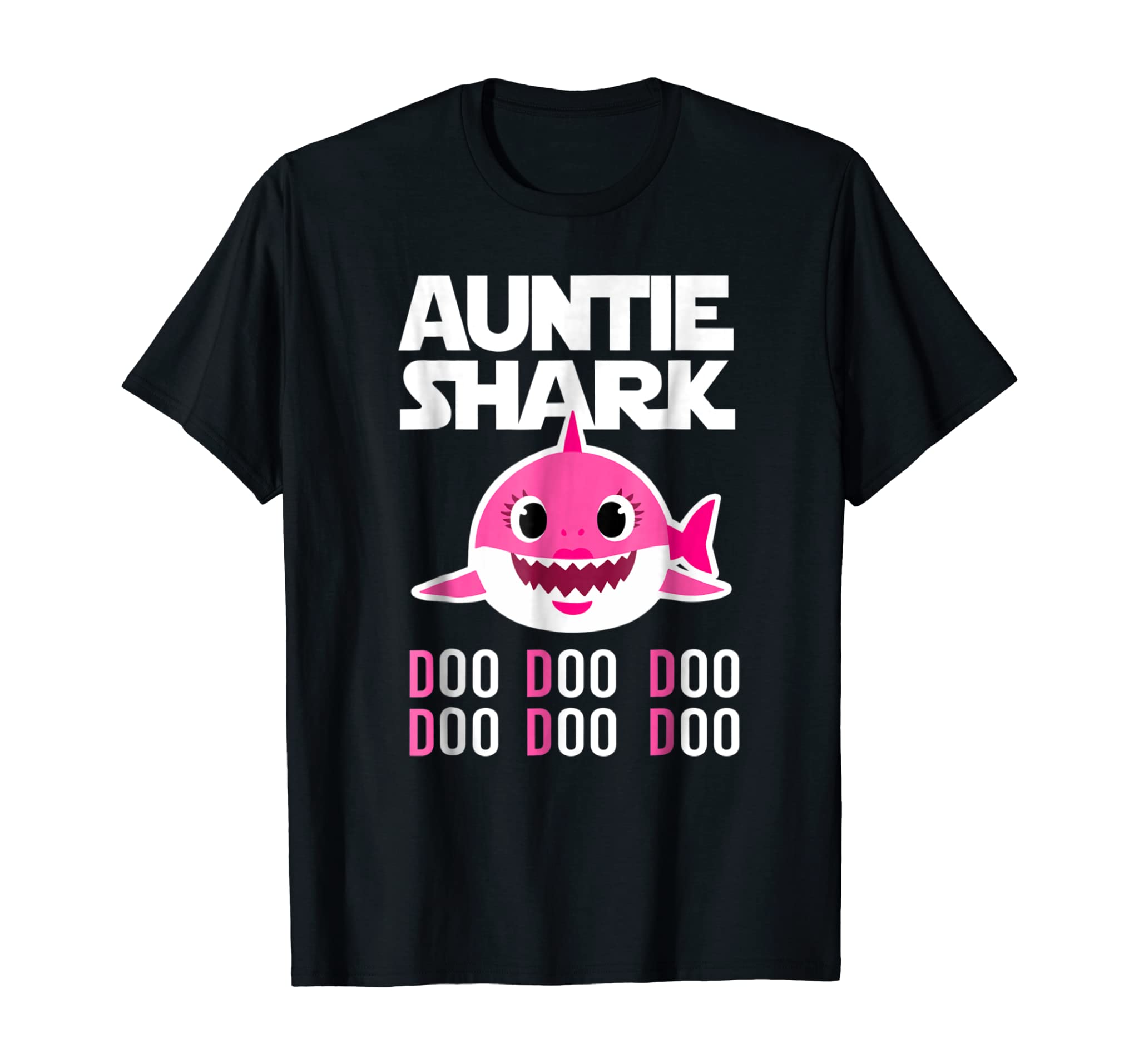 Auntie Shark T-shirt Doo Doo Doo – Family Gift