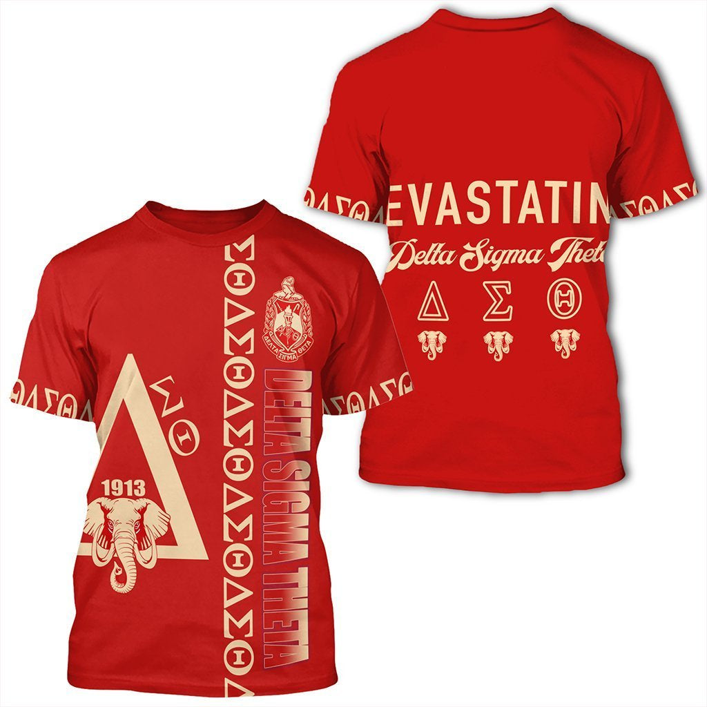 Greeklife T-Shirt – Red Delta Sigma Theta Tee