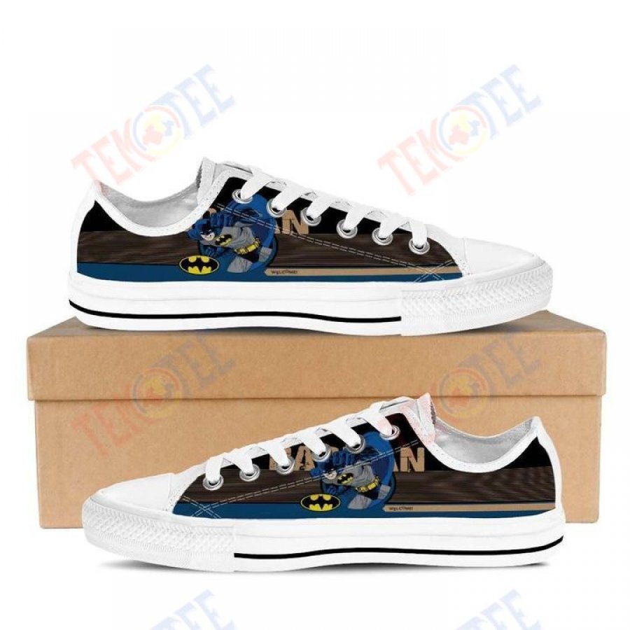 Mens Womens Batman Low Top Shoes Custom Print Footwear Converse Sneakers TMT373