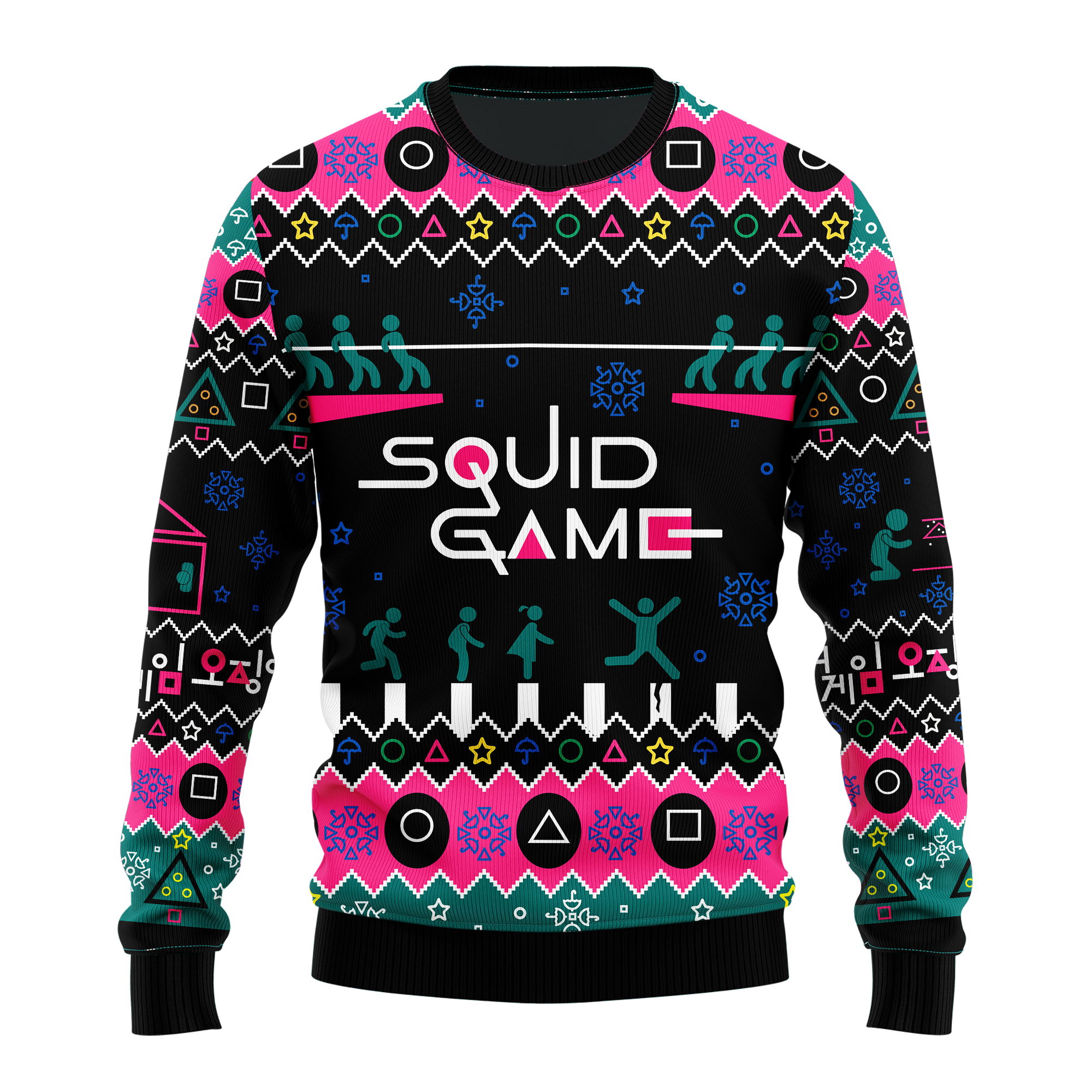 Squid Game Ugly Christmas Sweater Xmas Gift