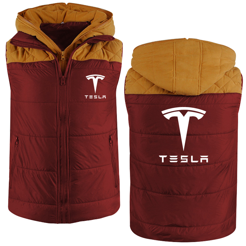 2021NEW Men jackets Tesla car logo Print Casual high quality cotton Harajuku Men’s sweatshirt Hoodie zipper Jacket Clothing alx