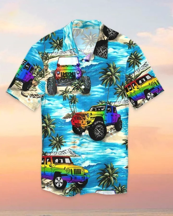 Beach Shirt Hawaiians Jeep Lgbt Hawaiian Aloha Ha73747