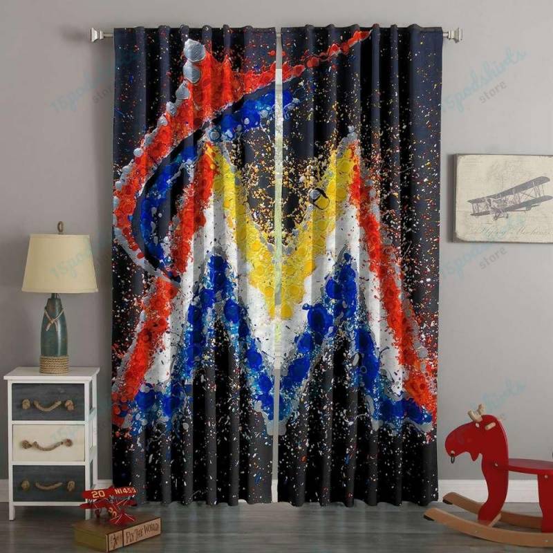 3D Printed Marlins Style Custom Living Room Curtains