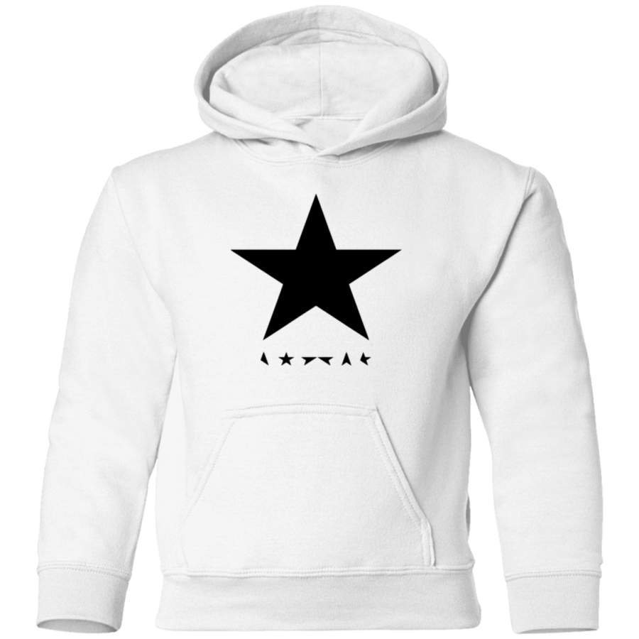 AGR David Bowie Tribute Black Star Toddler Pullover Hoodie