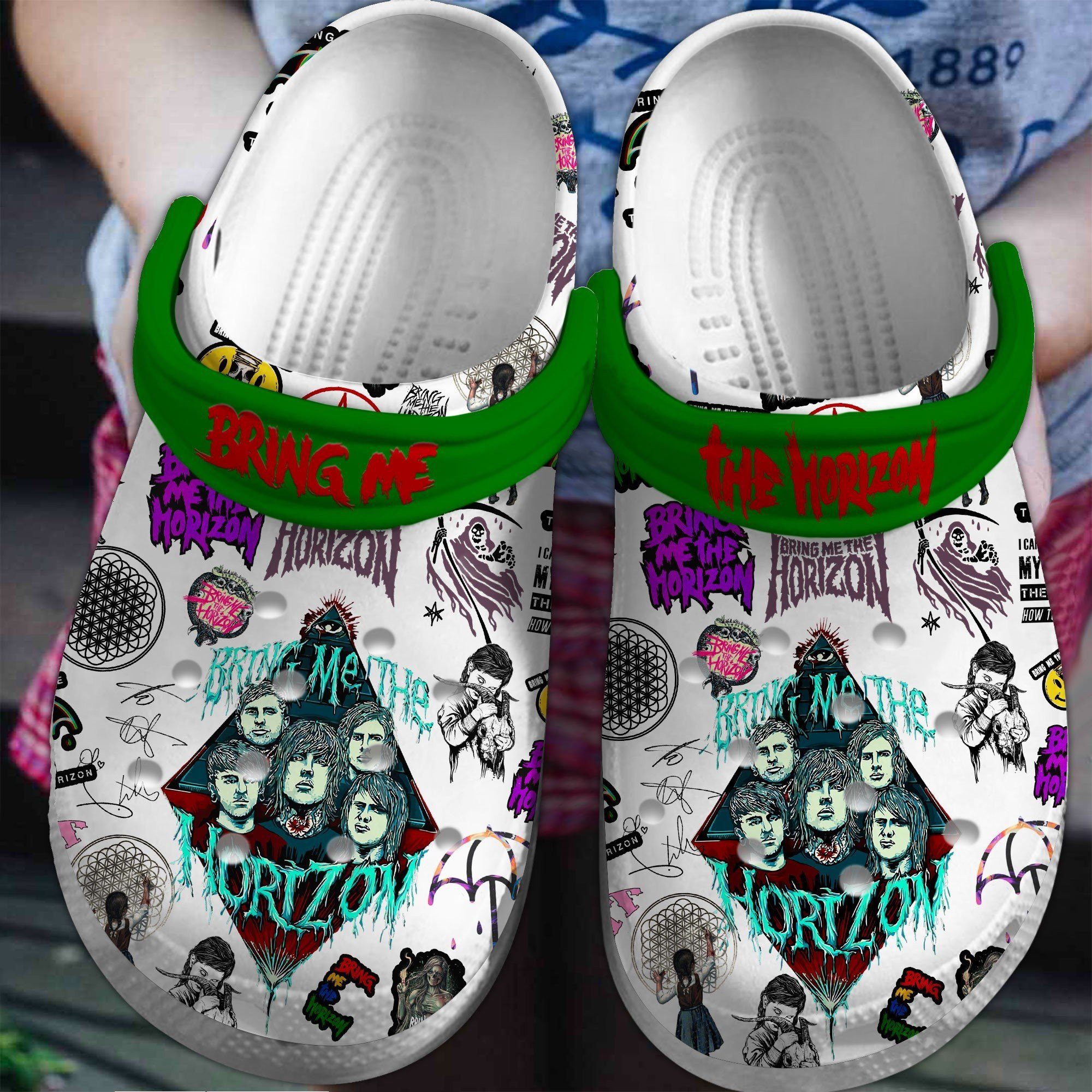 Bring Me The Horizon Crocss Clogs For Men Women And Kid Jji1Miep