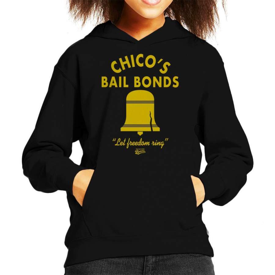 Bad News Bears Chicos Bail Bonds Kid’s Hooded Sweatshirt