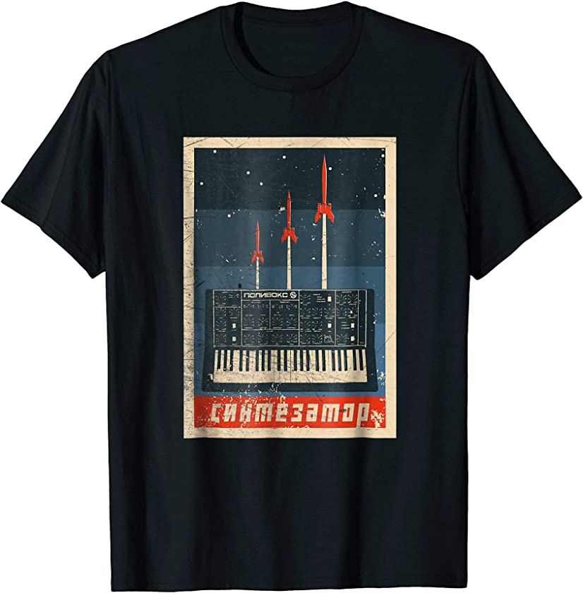 Vintage Soviet Synthesizer – Analog USSR T-Shirt