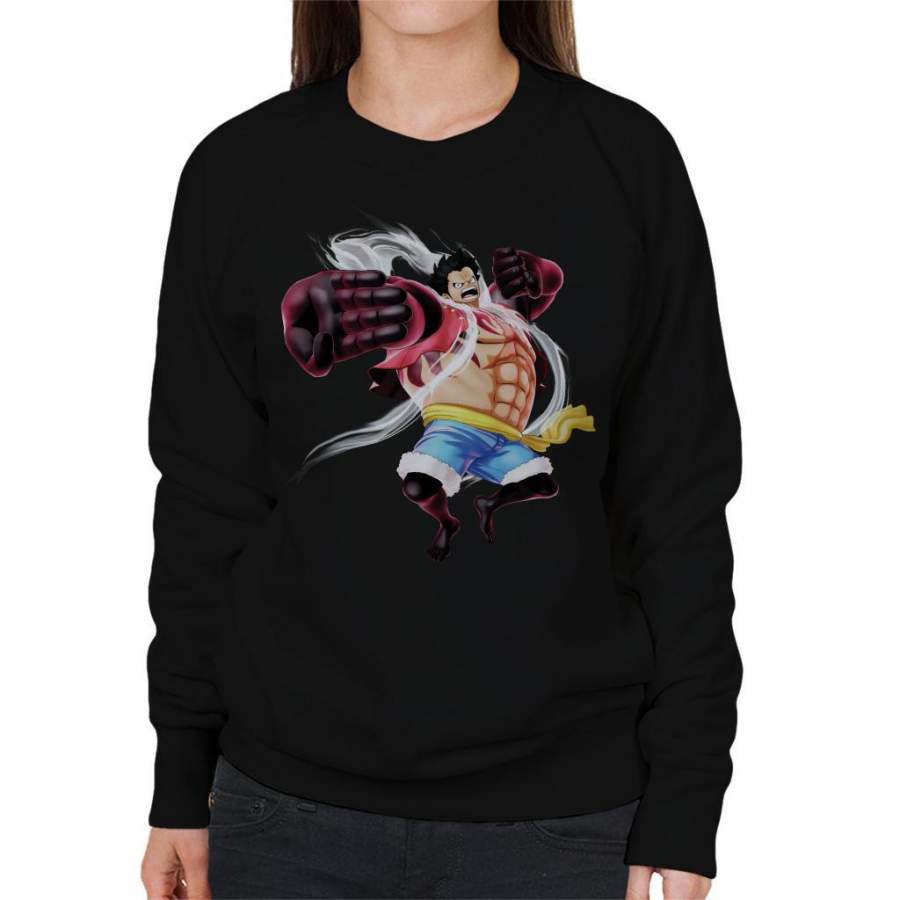 Monkey D Luffy Gear 4 One Piece Women’s Sweatshirt