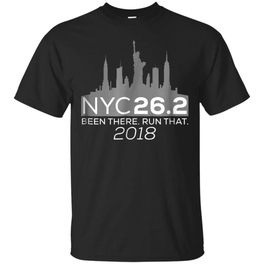 AGR Nyc 26.2 Been There Run That Marathon Shirt Tshirt Slate