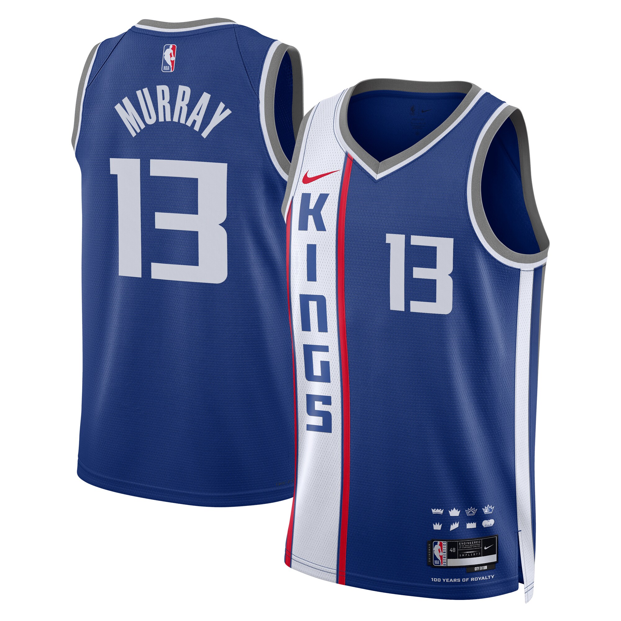 Sacramento Kings City Edition Swingman Jersey 23 – Blue – Keegan Murray – Unisex