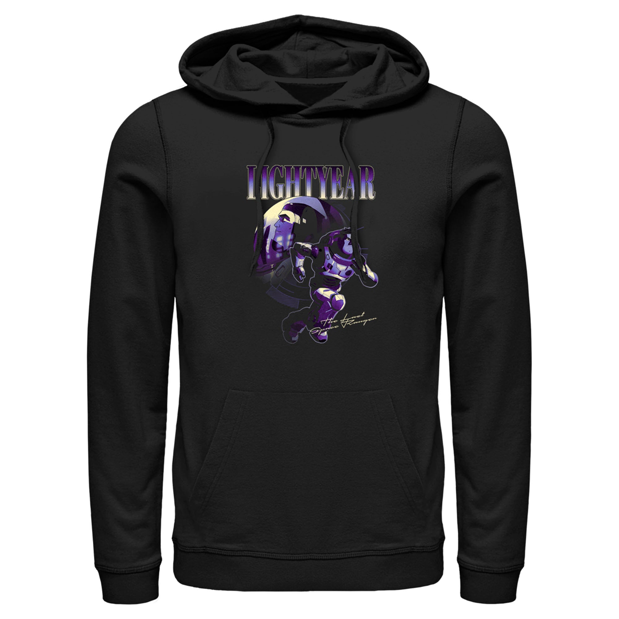 Men’S Lightyear Hero Poster Pull Over Hoodie